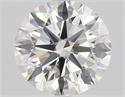 Natural Diamond 2.34 Carats, Round with Excellent Cut, I Color, VVS1 Clarity and Certified by GIA