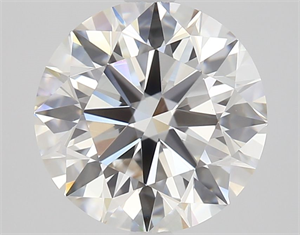 Picture of Natural Diamond 2.34 Carats, Round with Excellent Cut, I Color, VVS1 Clarity and Certified by GIA