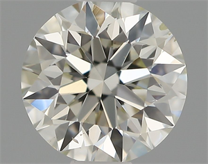 Picture of Natural Diamond 0.51 Carats, Round with Excellent Cut, H Color, SI1 Clarity and Certified by IGI