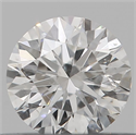 Natural Diamond 0.40 Carats, Round with Excellent Cut, F Color, SI2 Clarity and Certified by GIA