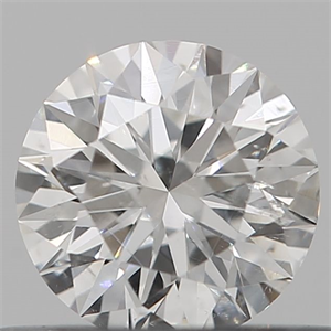 Picture of Natural Diamond 0.40 Carats, Round with Excellent Cut, F Color, SI2 Clarity and Certified by GIA