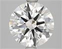 Natural Diamond 2.02 Carats, Round with Excellent Cut, H Color, VVS1 Clarity and Certified by GIA