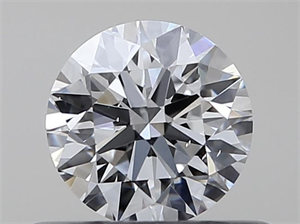 Picture of Natural Diamond 0.40 Carats, Round with Excellent Cut, D Color, VS2 Clarity and Certified by GIA