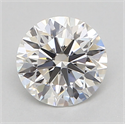 Natural Diamond 0.41 Carats, Round with Excellent Cut, F Color, VVS1 Clarity and Certified by GIA