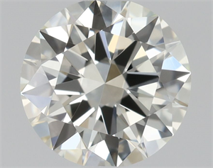 Picture of Natural Diamond 0.40 Carats, Round with Excellent Cut, K Color, IF Clarity and Certified by GIA