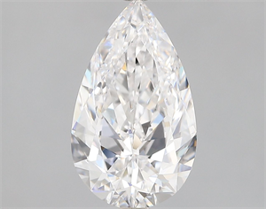 Picture of Natural Diamond 2.01 Carats, Pear with  Cut, D Color, VVS1 Clarity and Certified by GIA