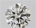 Natural Diamond 0.40 Carats, Round with Very Good Cut, J Color, SI1 Clarity and Certified by GIA