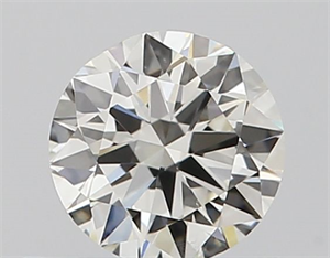 Picture of Natural Diamond 0.40 Carats, Round with Very Good Cut, J Color, SI1 Clarity and Certified by GIA