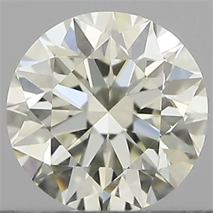 Picture of Natural Diamond 0.40 Carats, Round with Very Good Cut, K Color, VVS1 Clarity and Certified by IGI