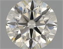 Natural Diamond 0.60 Carats, Round with Excellent Cut, J Color, SI2 Clarity and Certified by IGI