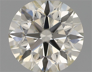 Picture of Natural Diamond 0.60 Carats, Round with Excellent Cut, J Color, SI2 Clarity and Certified by IGI