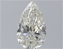 Natural Diamond 2.00 Carats, Pear with  Cut, I Color, SI2 Clarity and Certified by GIA