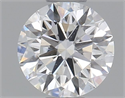 Natural Diamond 0.50 Carats, Round with Excellent Cut, E Color, SI2 Clarity and Certified by GIA