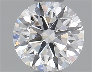 Picture of Natural Diamond 0.50 Carats, Round with Excellent Cut, E Color, SI2 Clarity and Certified by GIA