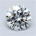 Natural Diamond 2.09 Carats, Round with Excellent Cut, I Color, VVS1 Clarity and Certified by GIA