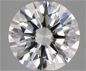 Natural Diamond 2.71 Carats, Round with Excellent Cut, E Color, VS2 Clarity and Certified by GIA