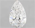 Natural Diamond 1.32 Carats, Pear with  Cut, D Color, SI1 Clarity and Certified by GIA