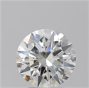 Natural Diamond 3.01 Carats, Round with Excellent Cut, H Color, VS2 Clarity and Certified by GIA