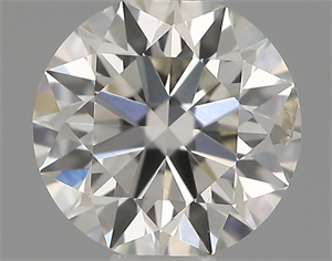 Picture of Natural Diamond 0.43 Carats, Round with Excellent Cut, H Color, SI1 Clarity and Certified by IGI