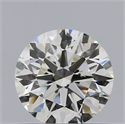 Natural Diamond 0.41 Carats, Round with Excellent Cut, G Color, VS2 Clarity and Certified by IGI