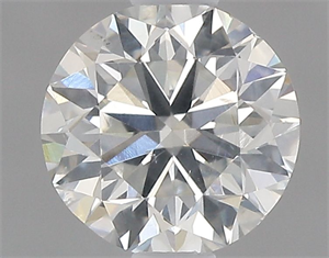 Picture of Natural Diamond 0.50 Carats, Round with Very Good Cut, I Color, SI2 Clarity and Certified by GIA