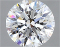 Natural Diamond 0.41 Carats, Round with Excellent Cut, F Color, VS2 Clarity and Certified by GIA