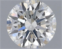 Natural Diamond 0.40 Carats, Round with Excellent Cut, J Color, VS1 Clarity and Certified by GIA