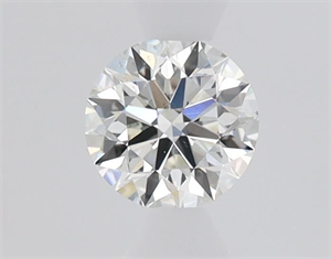 Picture of Natural Diamond 0.40 Carats, Round with Excellent Cut, I Color, SI1 Clarity and Certified by GIA