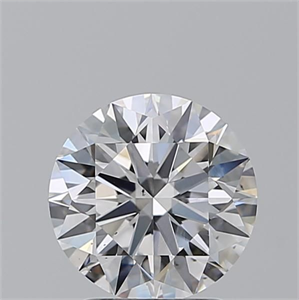 Picture of Natural Diamond 2.04 Carats, Round with Excellent Cut, D Color, VS2 Clarity and Certified by GIA