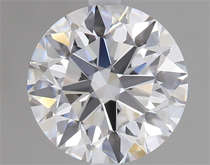 Picture of Natural Diamond 1.50 Carats, Round with Excellent Cut, E Color, IF Clarity and Certified by GIA