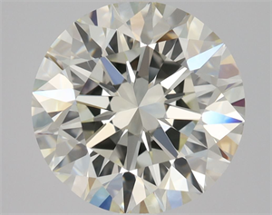 Picture of Natural Diamond 2.11 Carats, Round with Excellent Cut, J Color, VVS1 Clarity and Certified by IGI