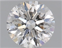 Natural Diamond 0.40 Carats, Round with Excellent Cut, F Color, SI1 Clarity and Certified by GIA