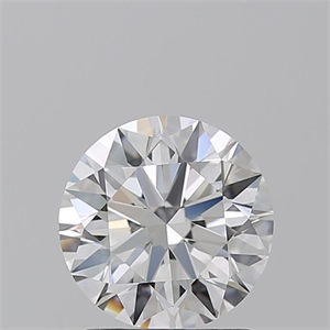 Picture of Natural Diamond 1.70 Carats, Round with Excellent Cut, D Color, VVS2 Clarity and Certified by GIA