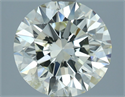 Natural Diamond 3.00 Carats, Round with Excellent Cut, K Color, SI2 Clarity and Certified by IGI