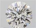 Natural Diamond 0.50 Carats, Round with Very Good Cut, I Color, VS2 Clarity and Certified by GIA