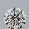 Natural Diamond 0.41 Carats, Round with Excellent Cut, I Color, VS1 Clarity and Certified by IGI