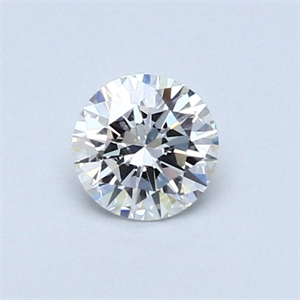 Picture of Natural Diamond 0.41 Carats, Round with Very Good Cut, F Color, VS1 Clarity and Certified by GIA