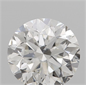 Natural Diamond 0.50 Carats, Round with Good Cut, H Color, SI2 Clarity and Certified by GIA