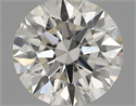 Natural Diamond 0.50 Carats, Round with Excellent Cut, H Color, SI1 Clarity and Certified by IGI