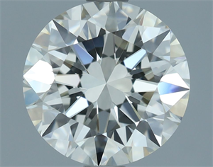 Picture of Natural Diamond 2.01 Carats, Round with Excellent Cut, I Color, VVS1 Clarity and Certified by IGI