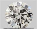 Natural Diamond 0.50 Carats, Round with Excellent Cut, J Color, VS1 Clarity and Certified by GIA