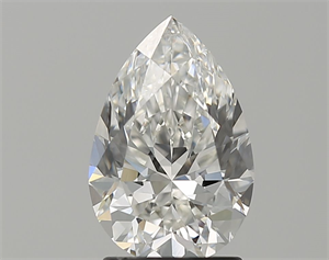 Picture of Natural Diamond 2.01 Carats, Pear with  Cut, G Color, VVS2 Clarity and Certified by GIA