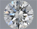 Natural Diamond 0.40 Carats, Round with Excellent Cut, K Color, VVS1 Clarity and Certified by GIA