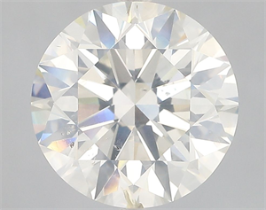 Picture of Natural Diamond 5.11 Carats, Round with Excellent Cut, K Color, SI2 Clarity and Certified by GIA