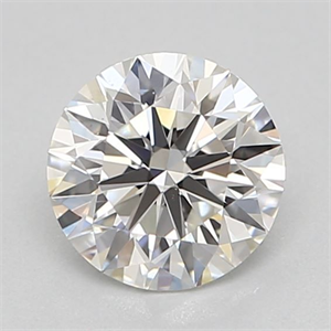 Picture of Natural Diamond 0.40 Carats, Round with Excellent Cut, G Color, VS2 Clarity and Certified by GIA