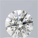 Natural Diamond 0.40 Carats, Round with Excellent Cut, G Color, IF Clarity and Certified by IGI