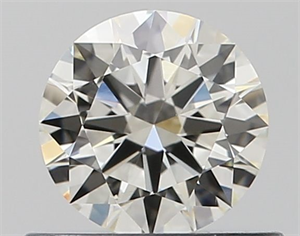 Picture of Natural Diamond 0.50 Carats, Round with Excellent Cut, J Color, SI1 Clarity and Certified by GIA