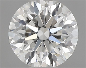 Picture of Natural Diamond 0.40 Carats, Round with Excellent Cut, G Color, VVS2 Clarity and Certified by GIA