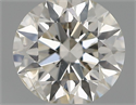 Natural Diamond 0.41 Carats, Round with Excellent Cut, I Color, SI2 Clarity and Certified by IGI