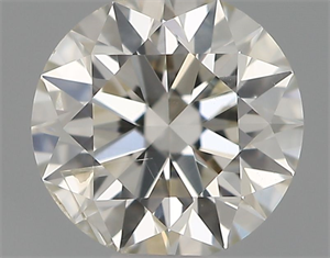 Picture of Natural Diamond 0.41 Carats, Round with Excellent Cut, I Color, SI2 Clarity and Certified by IGI